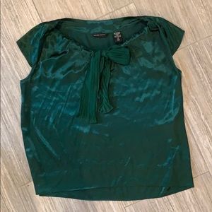 Green Silk Shirt